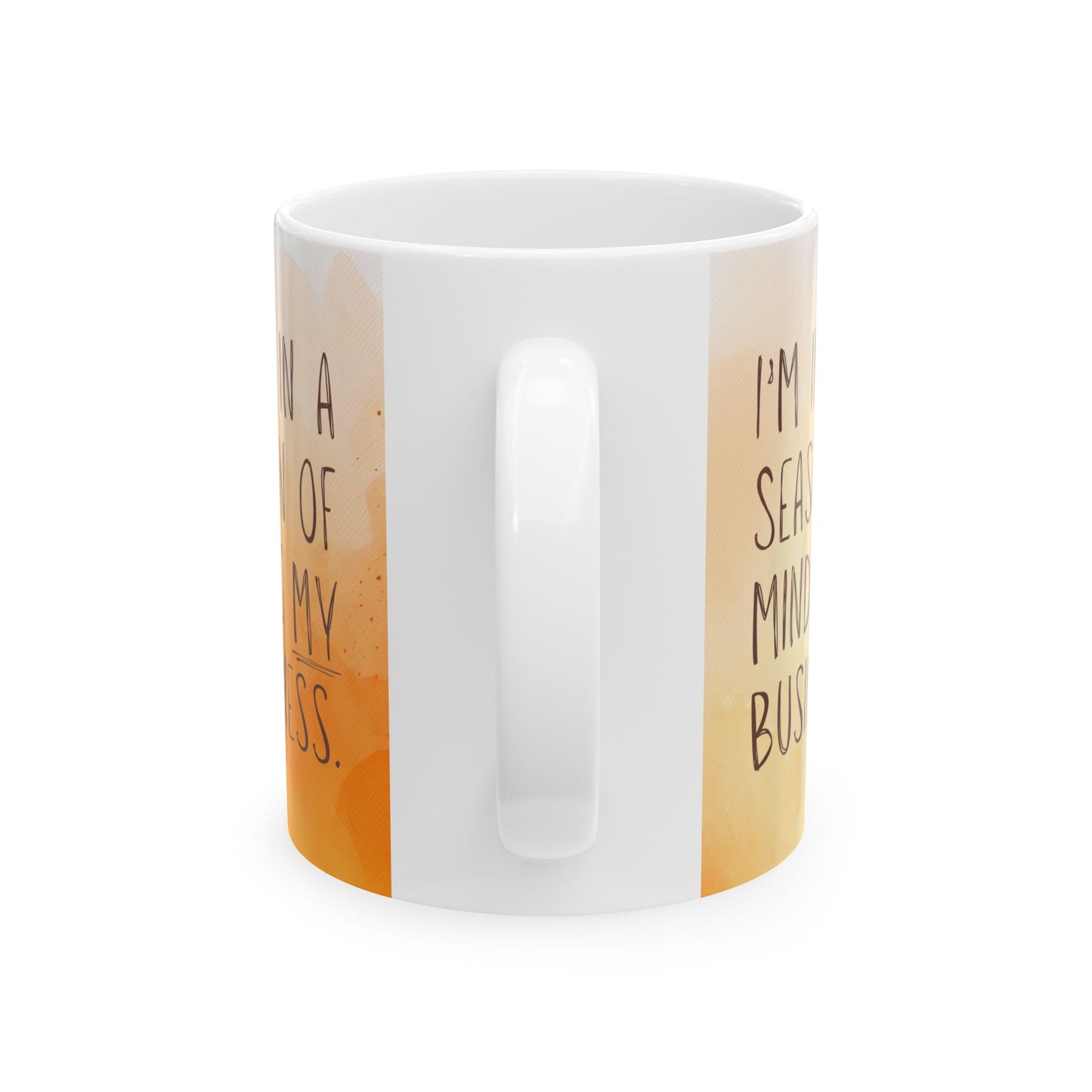 Autumn Inspiration Ceramic Mug - Perfect for Cozy Days, Gift for Friends, Seasonal Decor, Coffee Lover, Pumpkin Spice Vibes