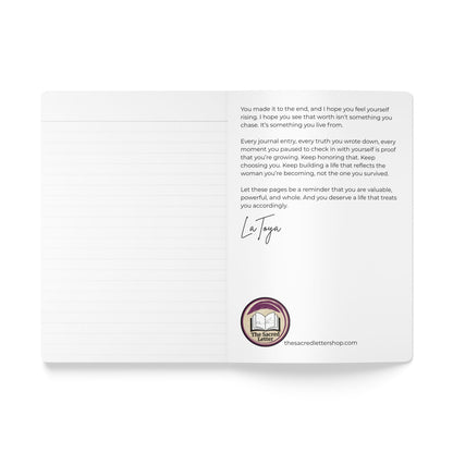Woman of Worth Journal – Softcover Empowerment Notebook for Women