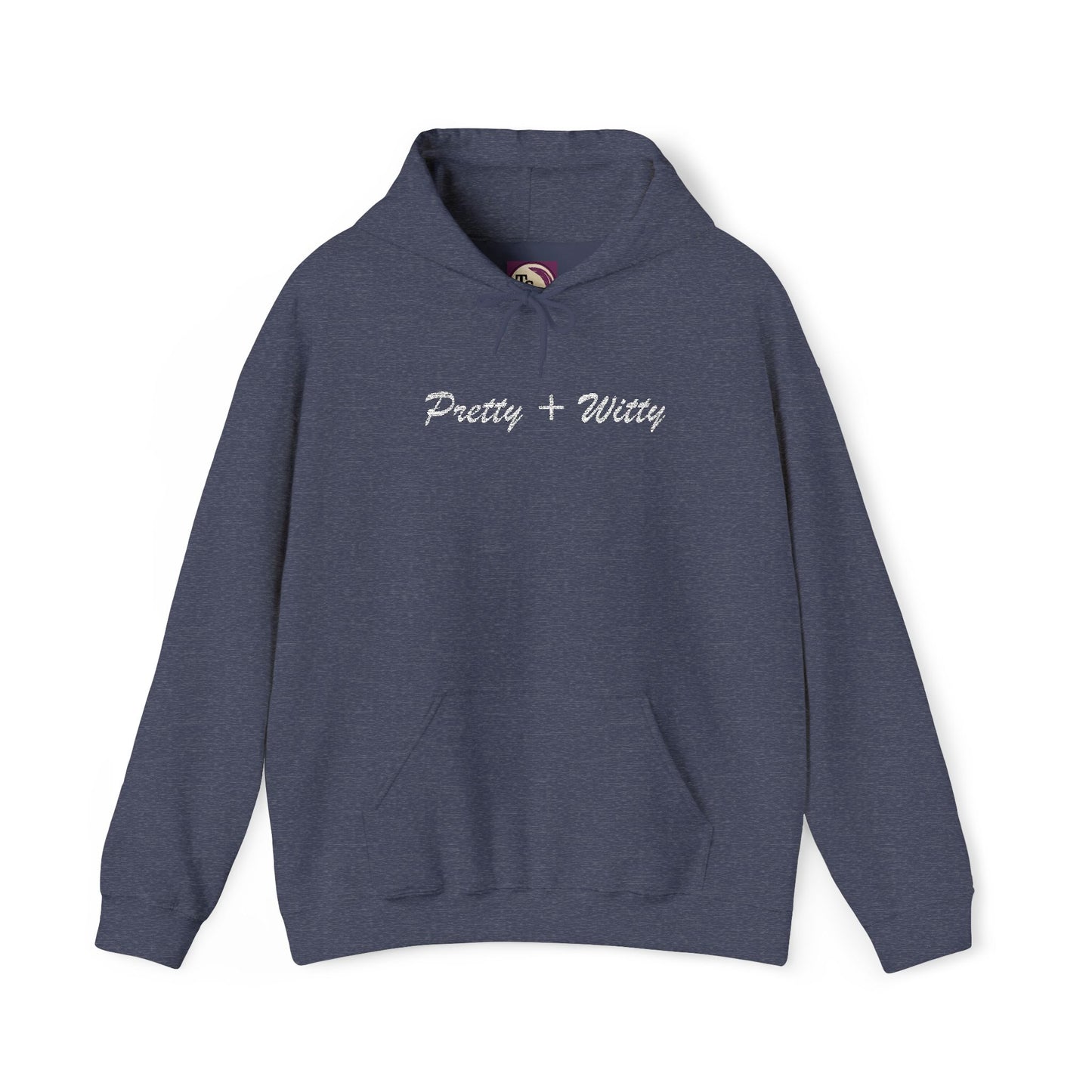 Heavy Blend Hooded Sweatshirt - Gildan 18500 - Soft Cotton-Poly Blend - Embroidered Design