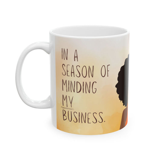 Autumn Inspiration Ceramic Mug - Perfect for Cozy Days, Gift for Friends, Seasonal Decor, Coffee Lover, Pumpkin Spice Vibes