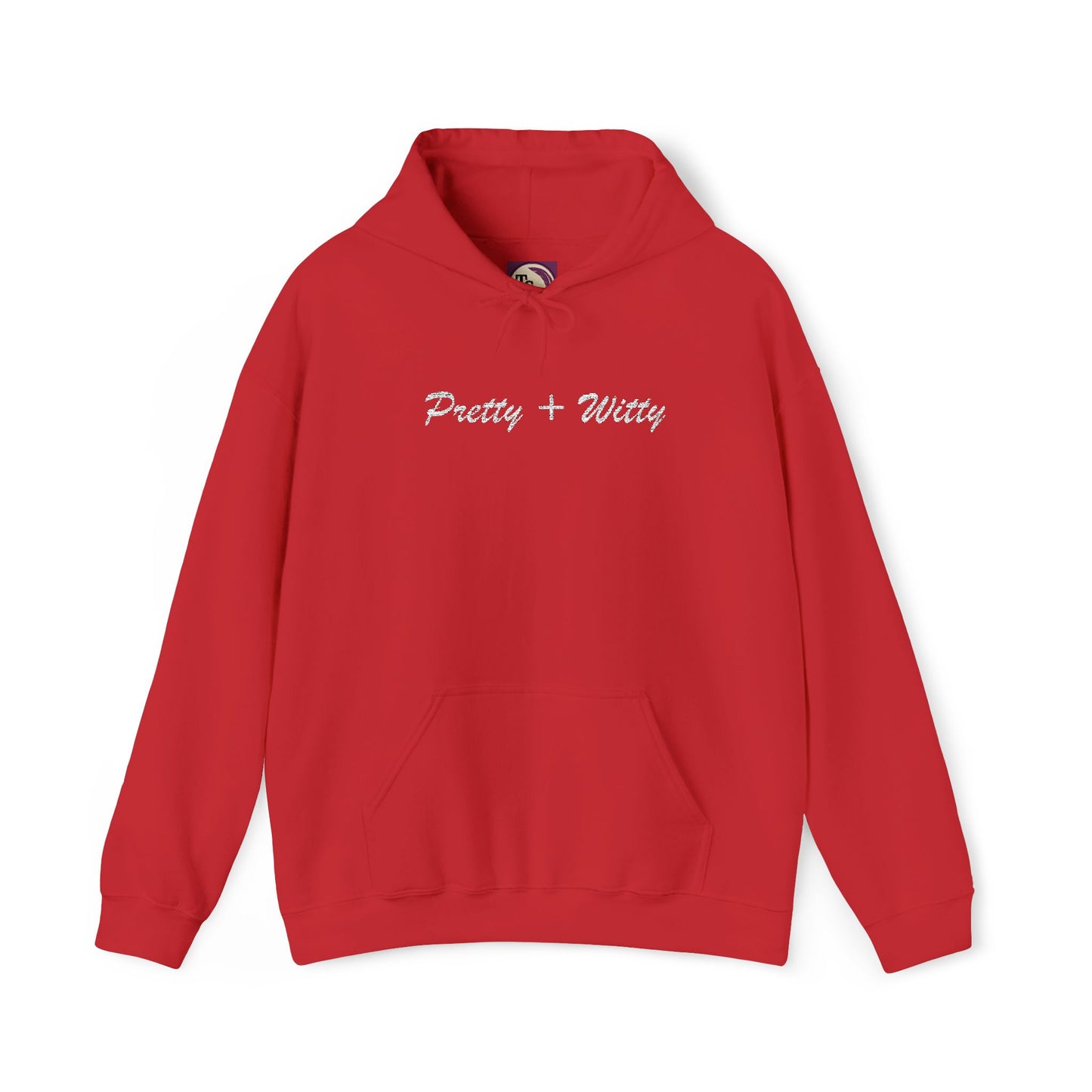 Heavy Blend Hooded Sweatshirt - Gildan 18500 - Soft Cotton-Poly Blend - Embroidered Design