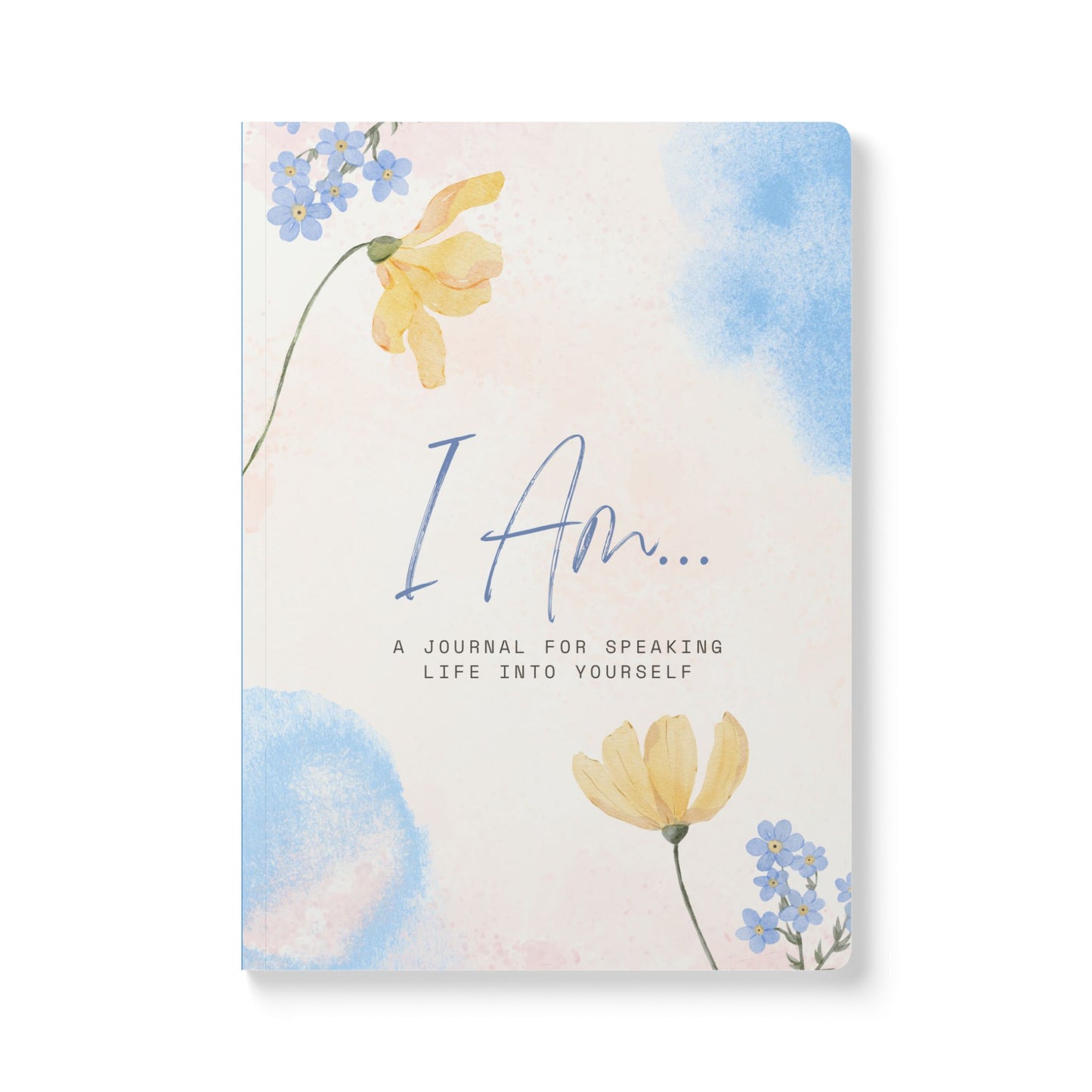 I Am Affirmations Journal — Softcover Self-Care Notebook