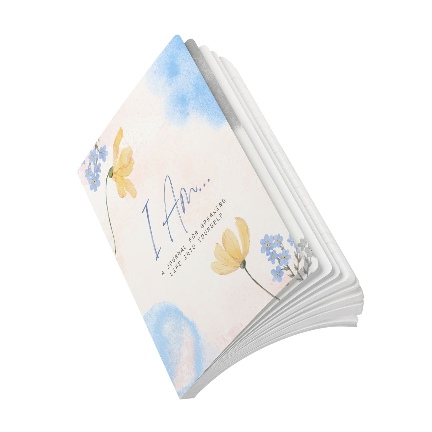 I Am Affirmations Journal — Softcover Self-Care Notebook