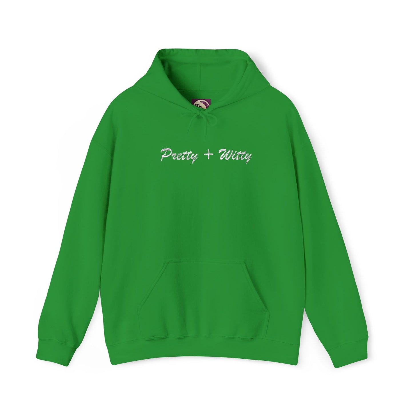 Heavy Blend Hooded Sweatshirt - Gildan 18500 - Soft Cotton-Poly Blend - Embroidered Design