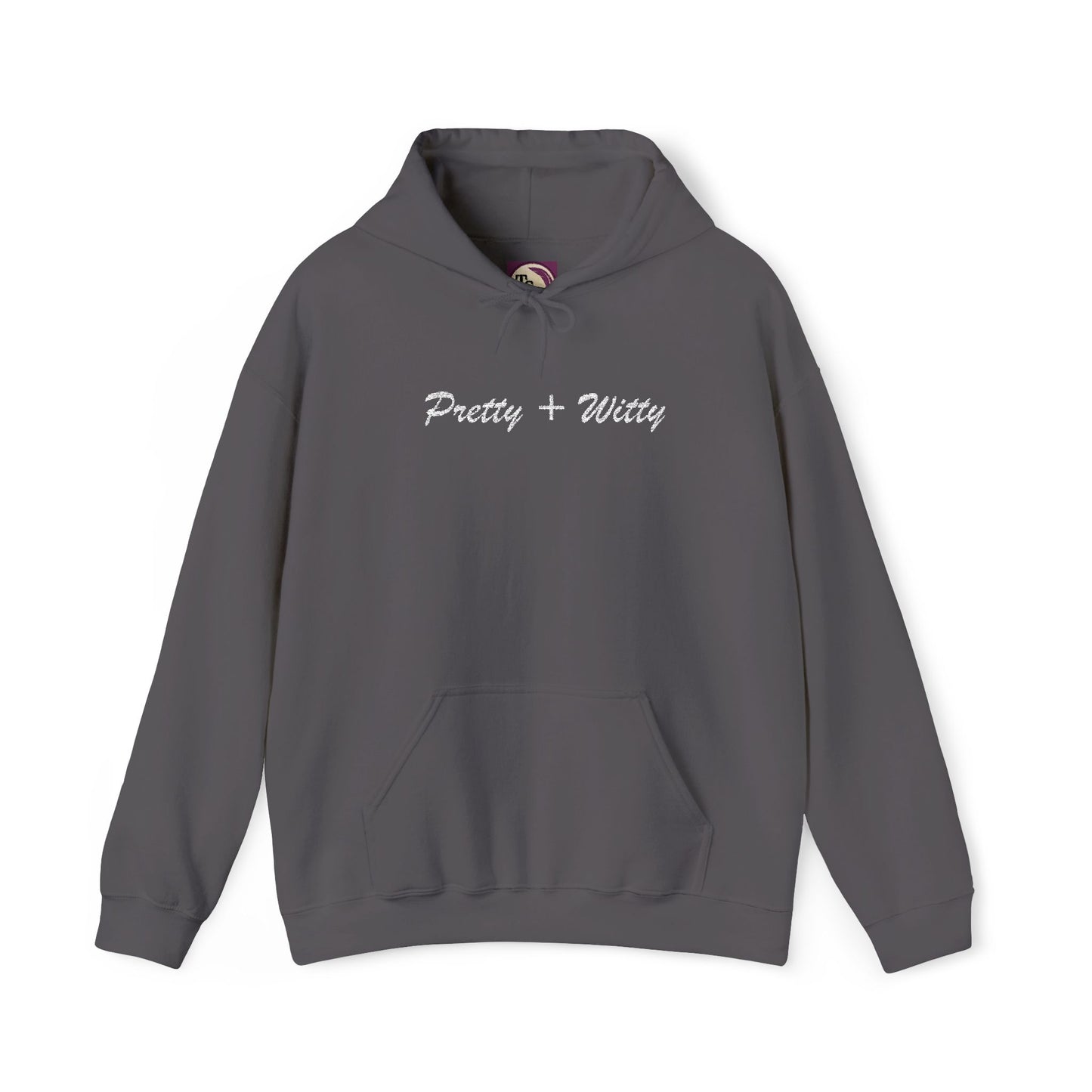 Heavy Blend Hooded Sweatshirt - Gildan 18500 - Soft Cotton-Poly Blend - Embroidered Design