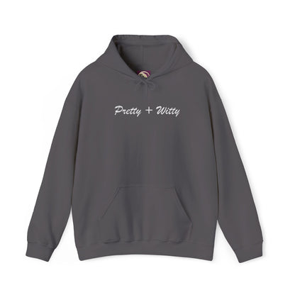 Heavy Blend Hooded Sweatshirt - Gildan 18500 - Soft Cotton-Poly Blend - Embroidered Design