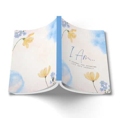 I Am Affirmations Journal — Softcover Self-Care Notebook