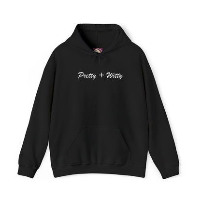 Heavy Blend Hooded Sweatshirt - Gildan 18500 - Soft Cotton-Poly Blend - Embroidered Design