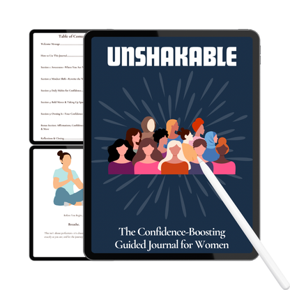 Unshakable — Confidence Guided Journal for Women